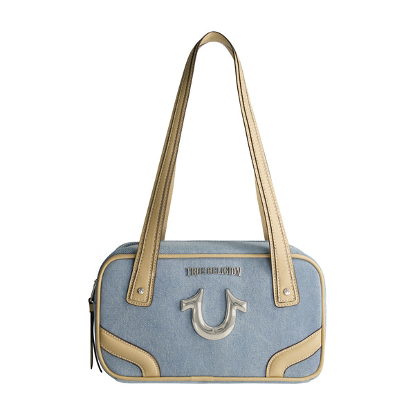 concept one True Religion Small Denim Bowling Satchel