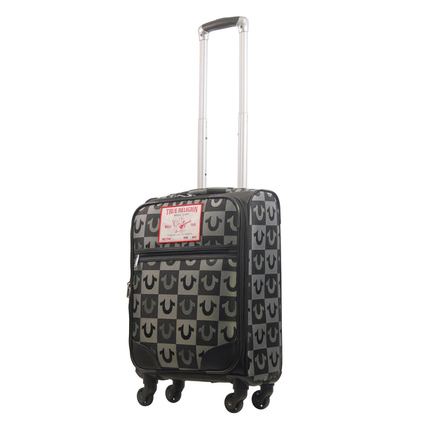 concept one True Religion Soft Sided 23" Expandable Spinner Luggage BLACK