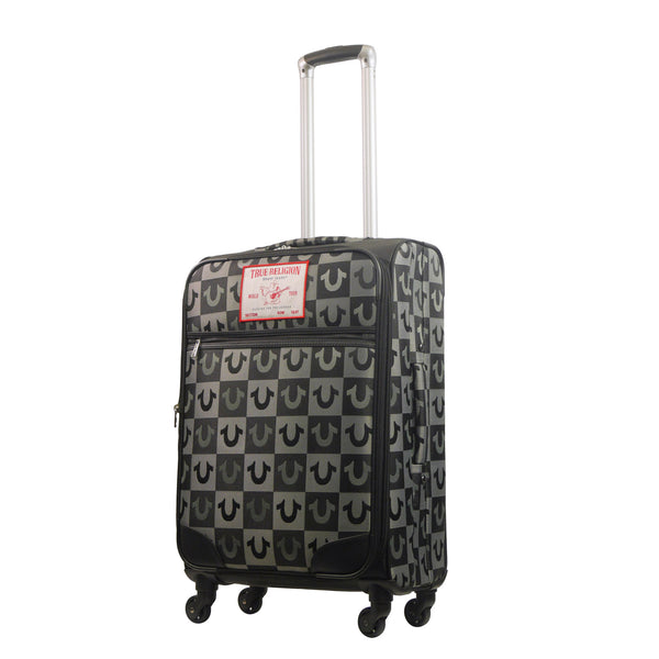 concept one True Religion Soft Sided 27" Expandable Spinner Luggage BLACK