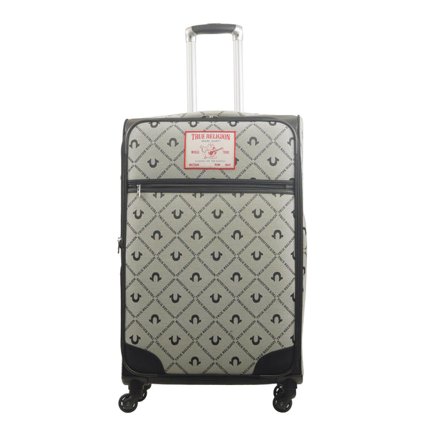 Concept One True Religion Soft Sided 31" Expandable Spinner Luggage BLACK