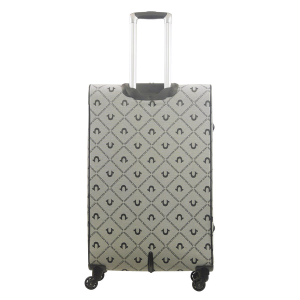 Concept One True Religion Soft Sided 31" Expandable Spinner Luggage BLACK