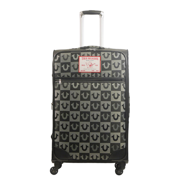 Concept One True Religion Soft Sided 31" Expandable Spinner Luggage BLACK
