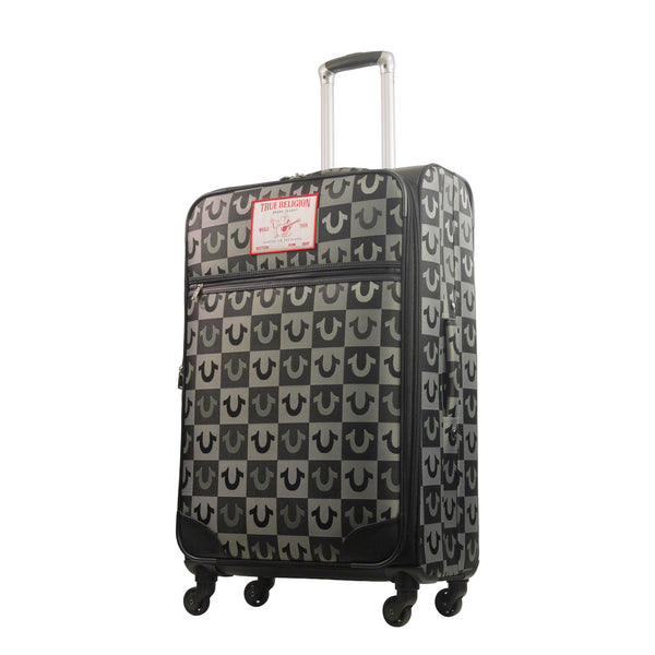 concept one True Religion Soft Sided 31" Expandable Spinner Luggage BLACK
