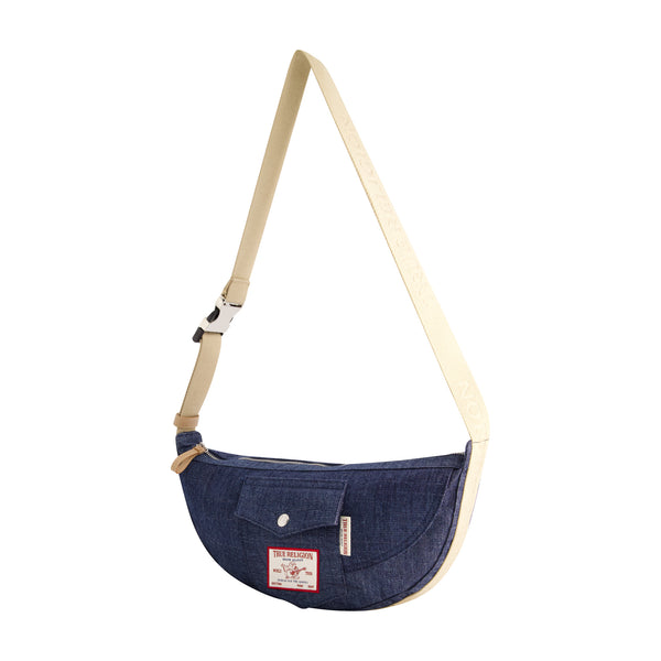 Concept One True Religion Washed Denim Hobo Dark Denim