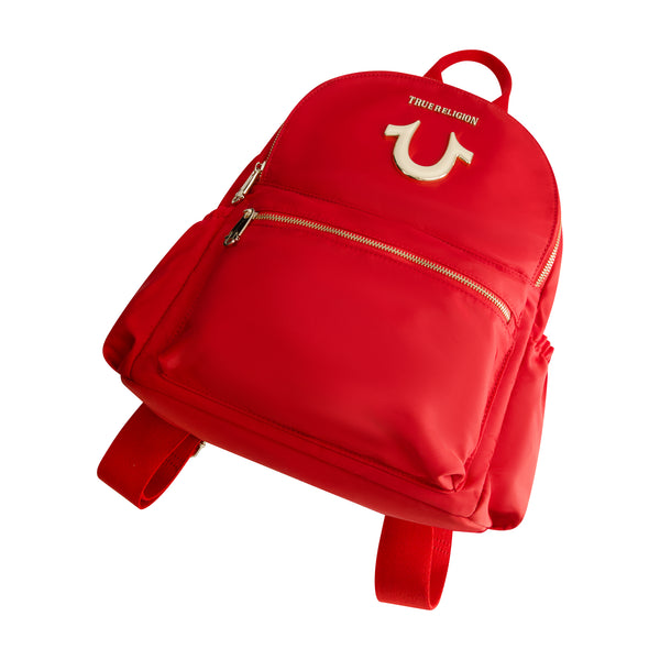 Concept One True Religion Zip Pocket Horseshoe Backpack