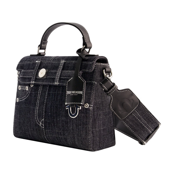 Concept One True Religions Jean Pocket Mini Flap BLACK