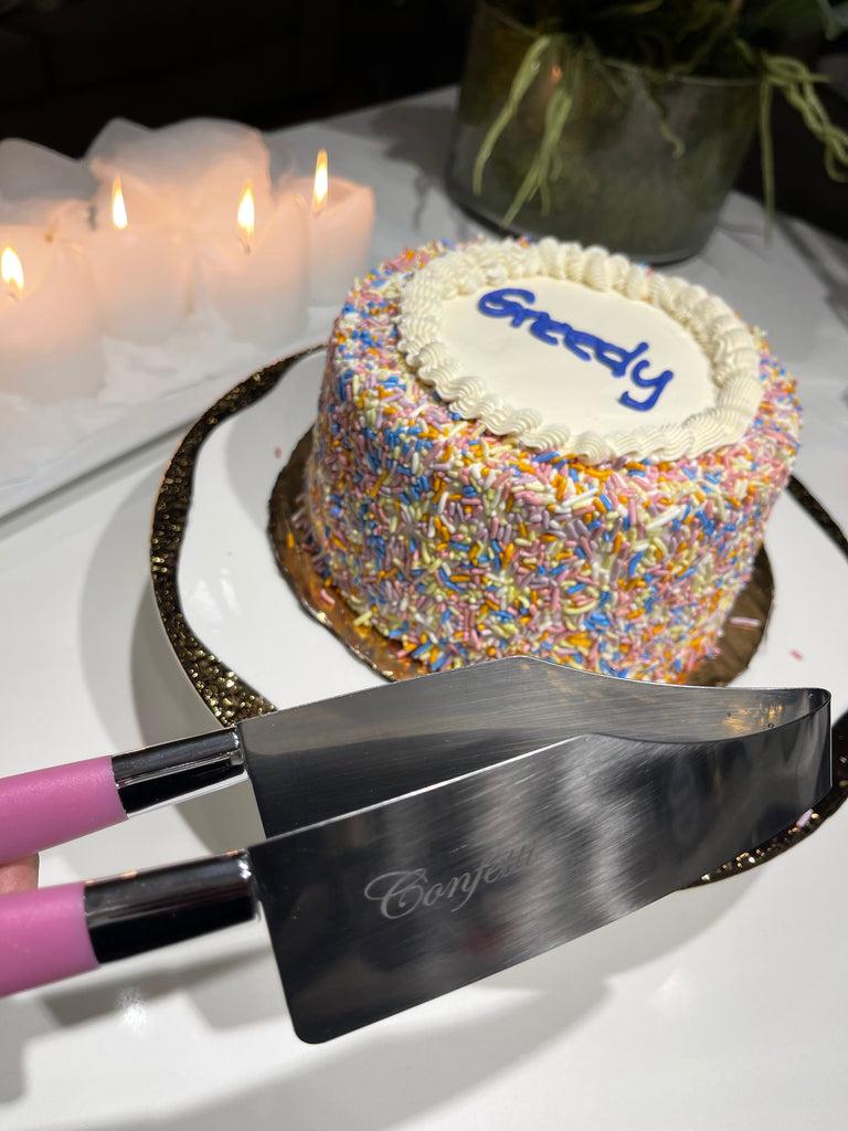 confetti Confetti Cake Cutter