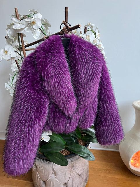 Confetti Confetti Faux Cubby ( Fushia / Purple / Brown )