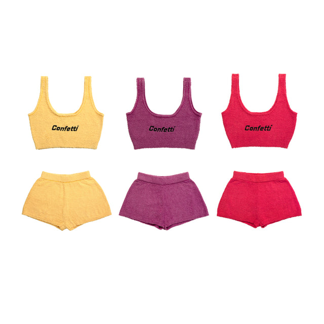 Confetti Confetti Terry Shorts ( 3 Colors )