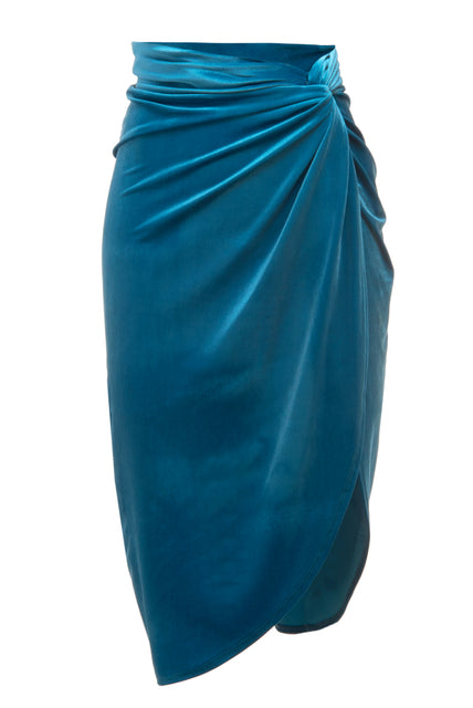 Confetti Velvet Wrap Skirt ( 5 Colors )