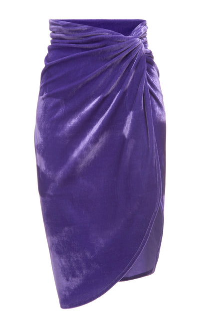 Confetti Velvet Wrap Skirt ( 5 Colors )