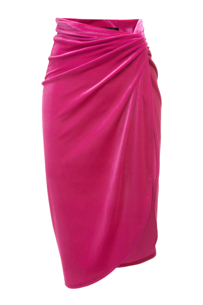 confetti Velvet Wrap Skirt ( 5 Colors )