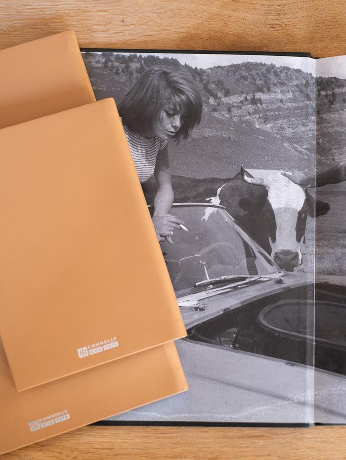 Connolly Black A4 Leather Bound Notebook