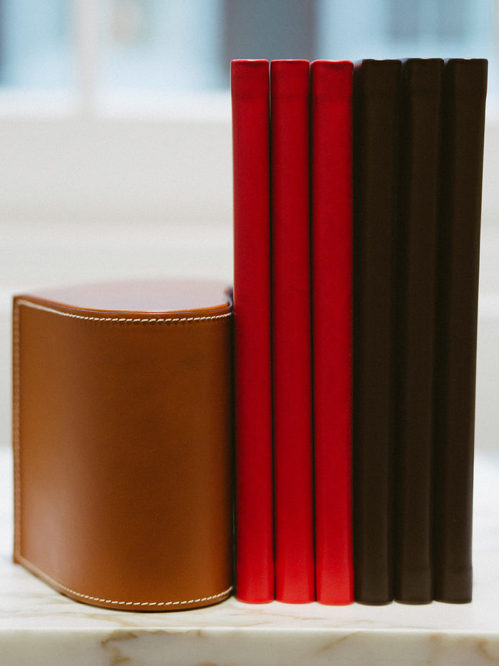 Connolly Black A4 Leather Bound Notebook