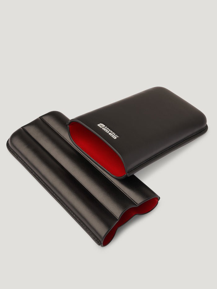 connolly Black Connolly 3 Cigar Case