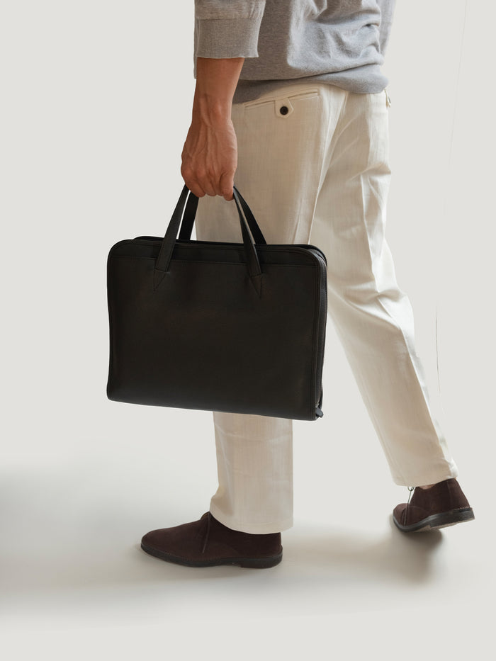 Connolly Black Document Bag 1985