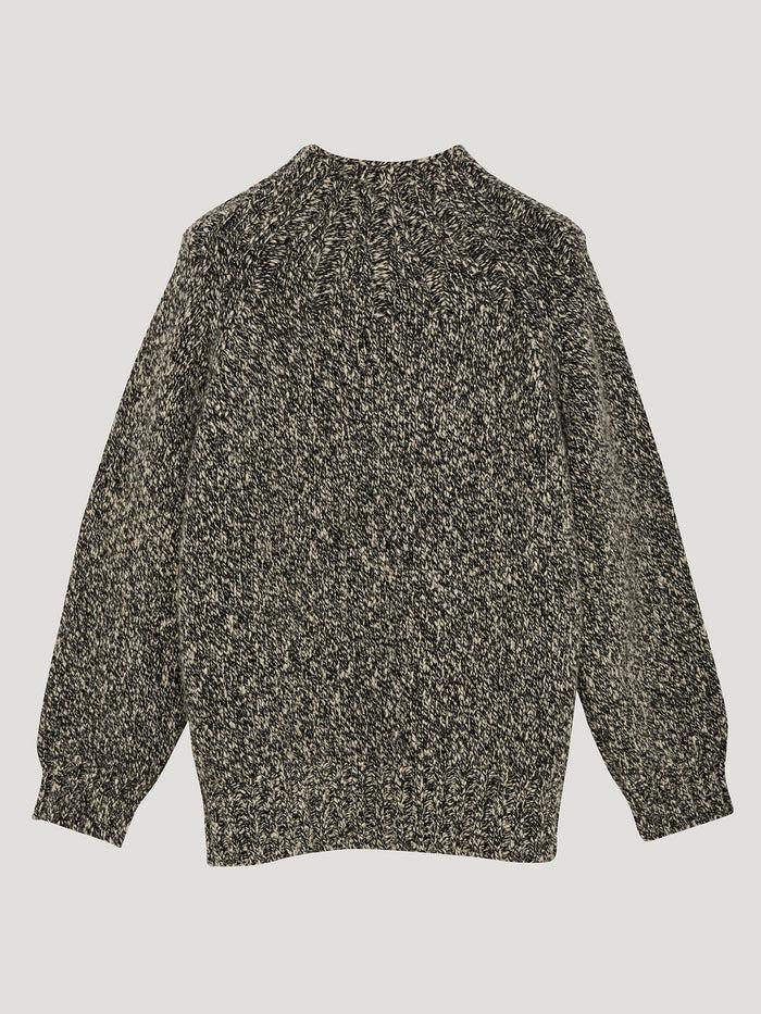 connolly Black/Ecru Oversized Chunky Knit