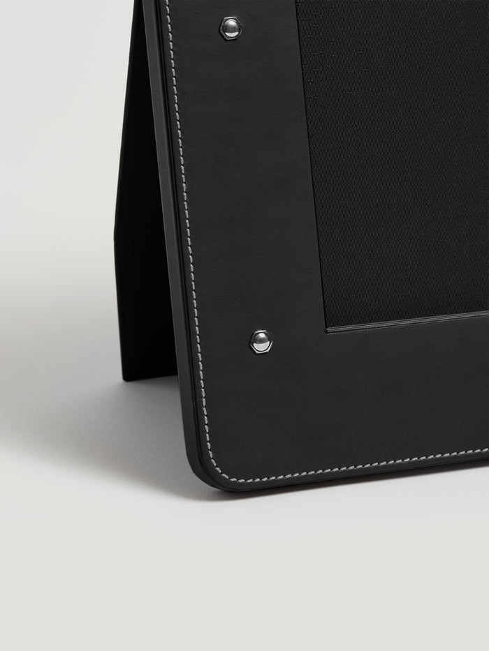Connolly Black Leather Large Photo Frame