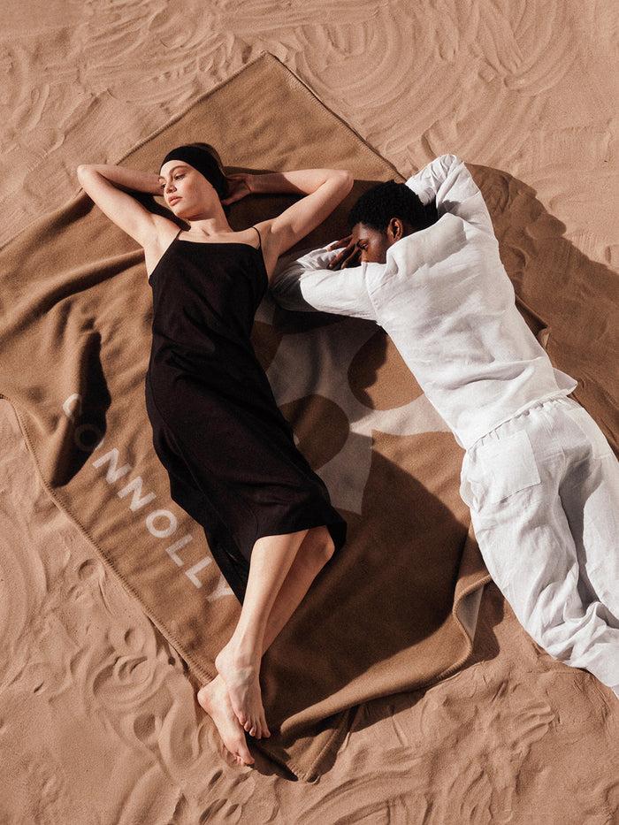 Connolly Black Silk Caddy Slip Dress