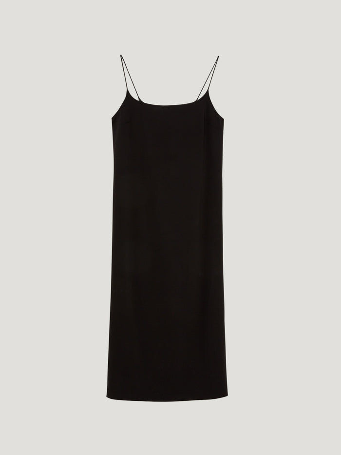 Connolly Black Silk Caddy Slip Dress