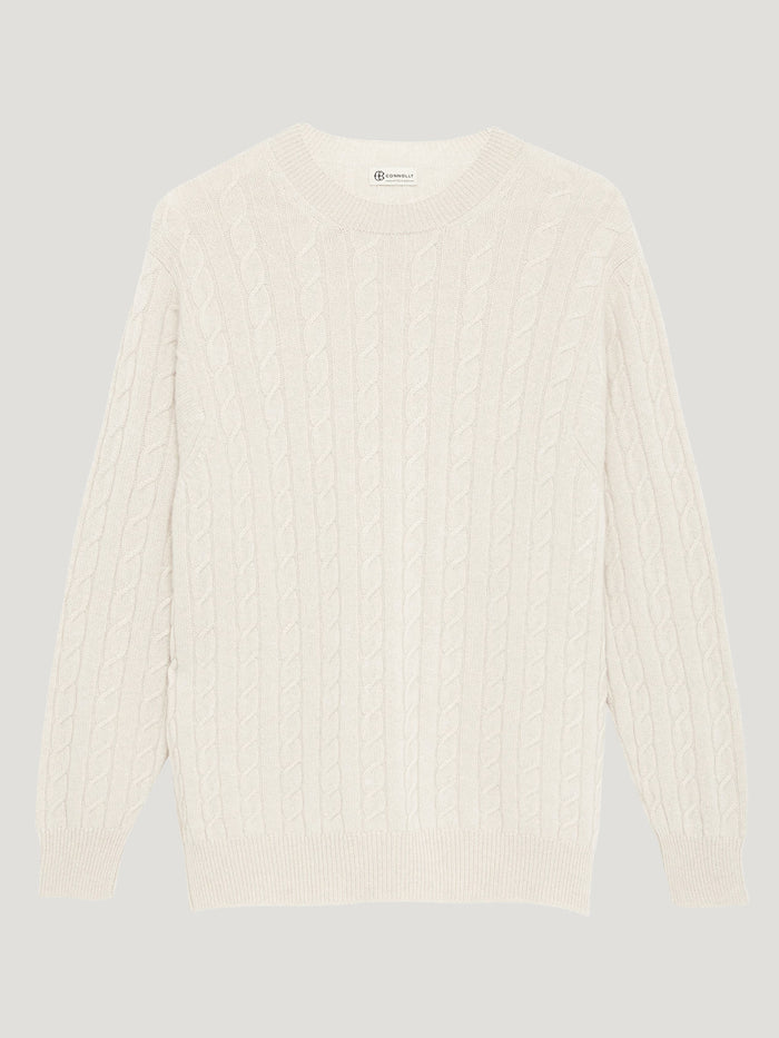 connolly Bone Favourite Cable Sweater