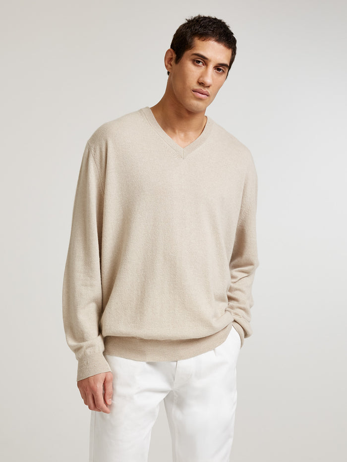 Connolly Bone Venetian V Neck