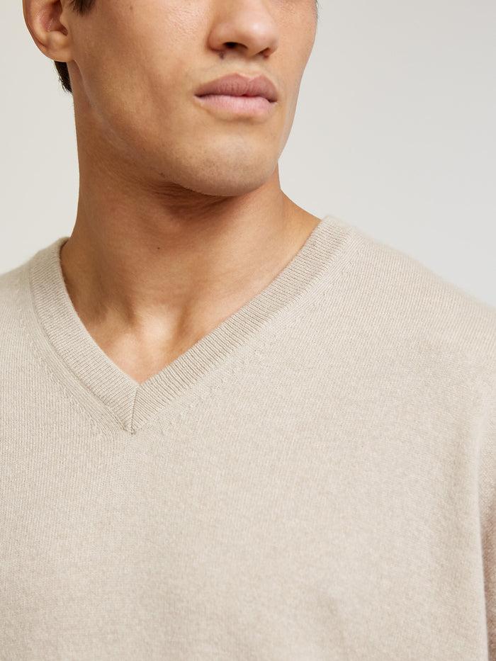 Connolly Bone Venetian V Neck
