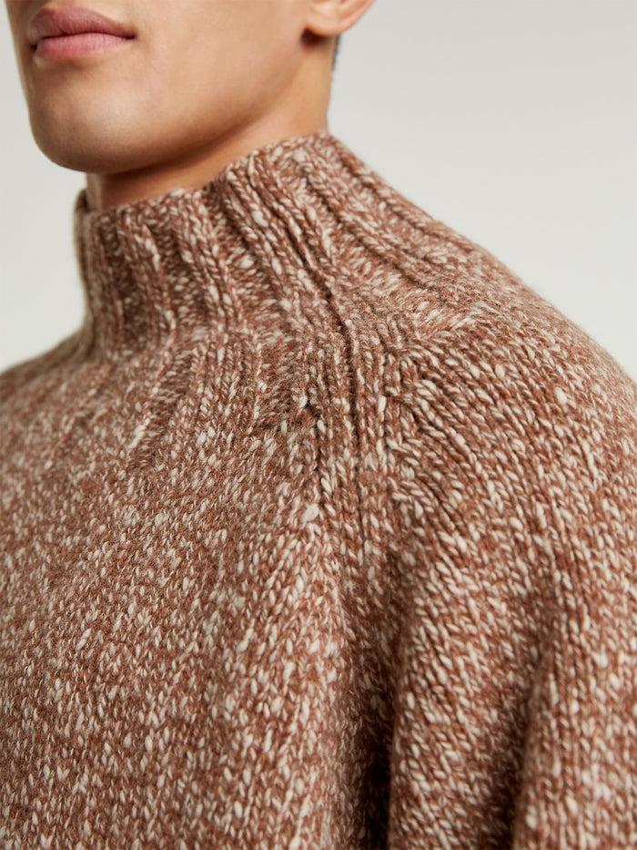 connolly Brown/Natural Oversized Chunky Knit