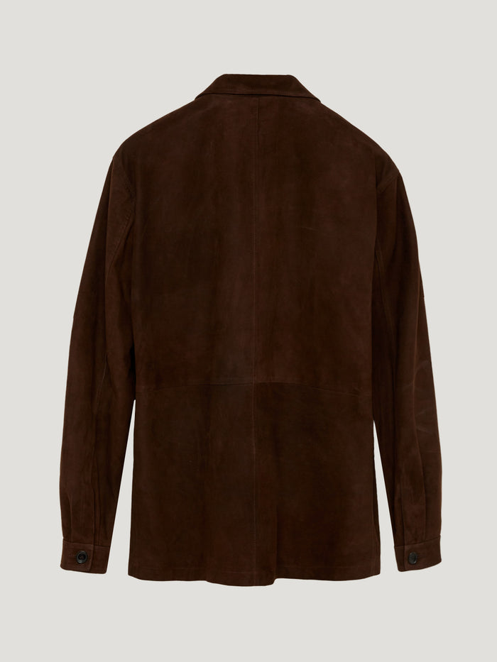 Connolly Brown Suede Over Shirt