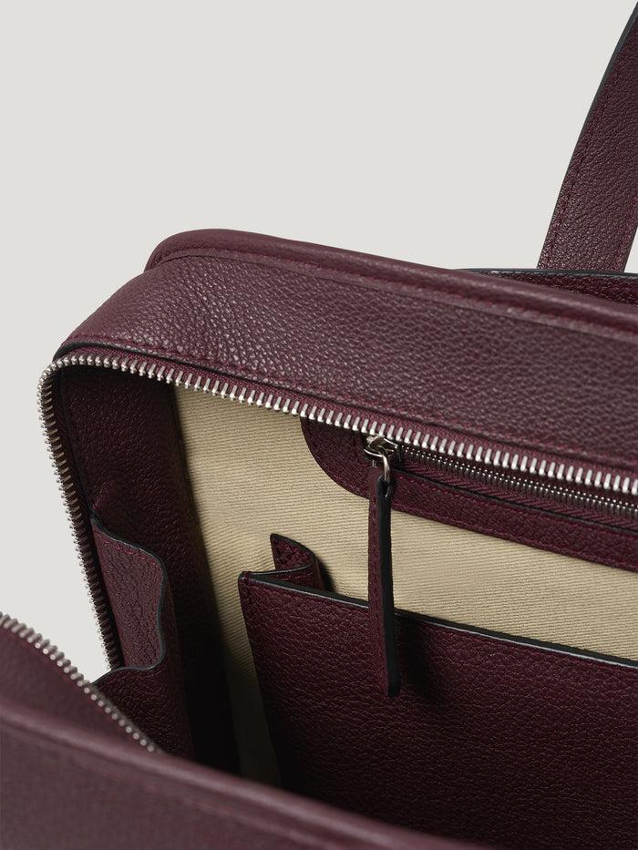 Connolly Burgundy Document Bag 1985