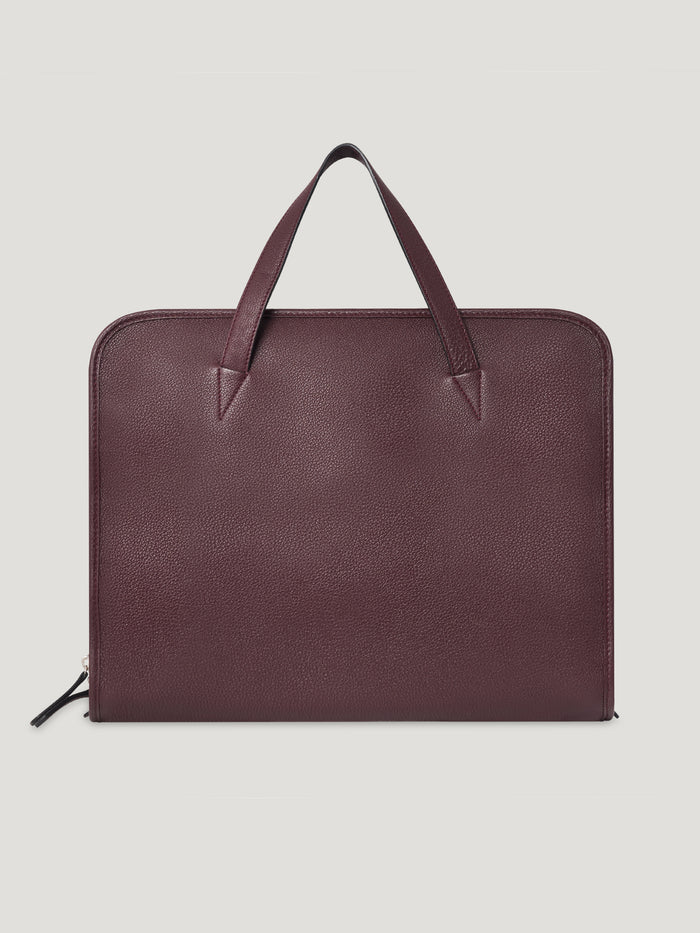 connolly Burgundy Document Bag 1985
