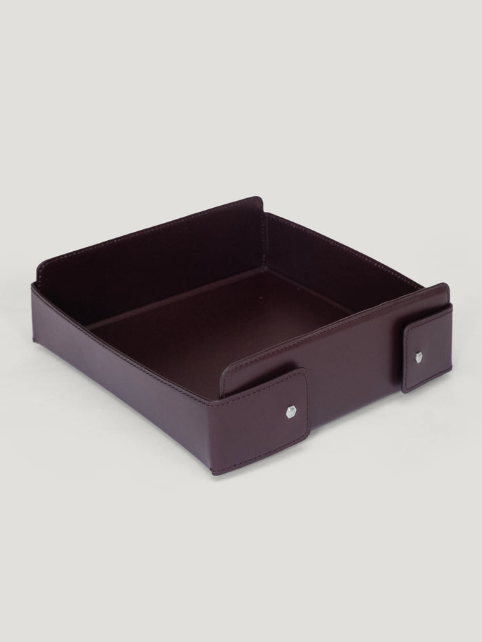 connolly Burgundy Large Vide Poche