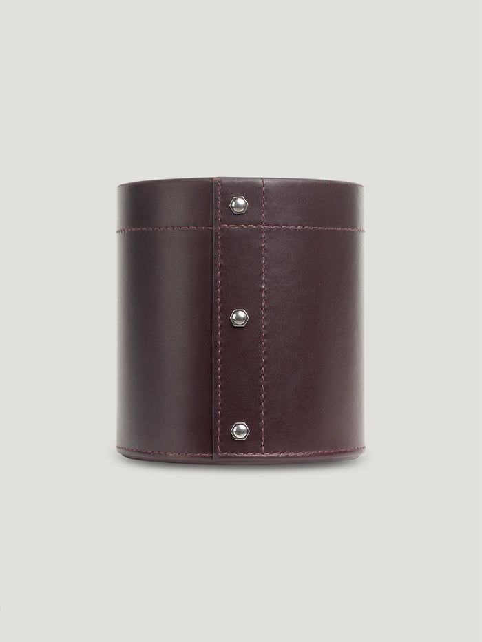 connolly Burgundy Small Pen Pot