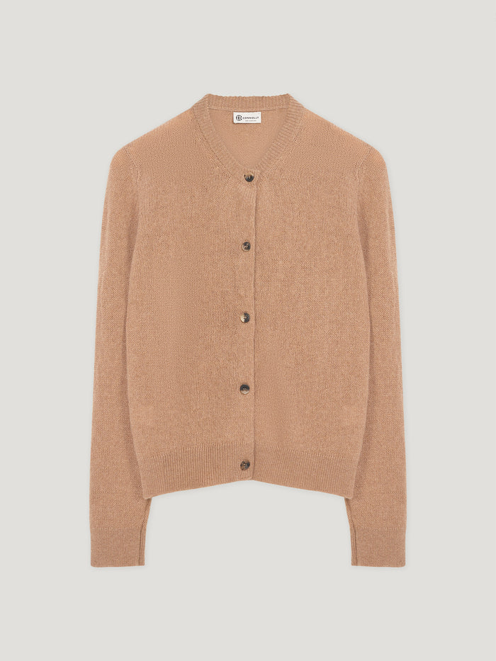 connolly Camel Karina Cardigan