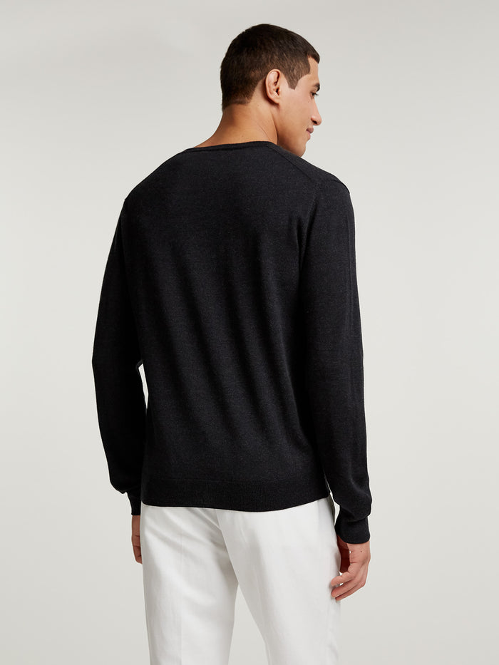 Connolly Charcoal Rally V Neck