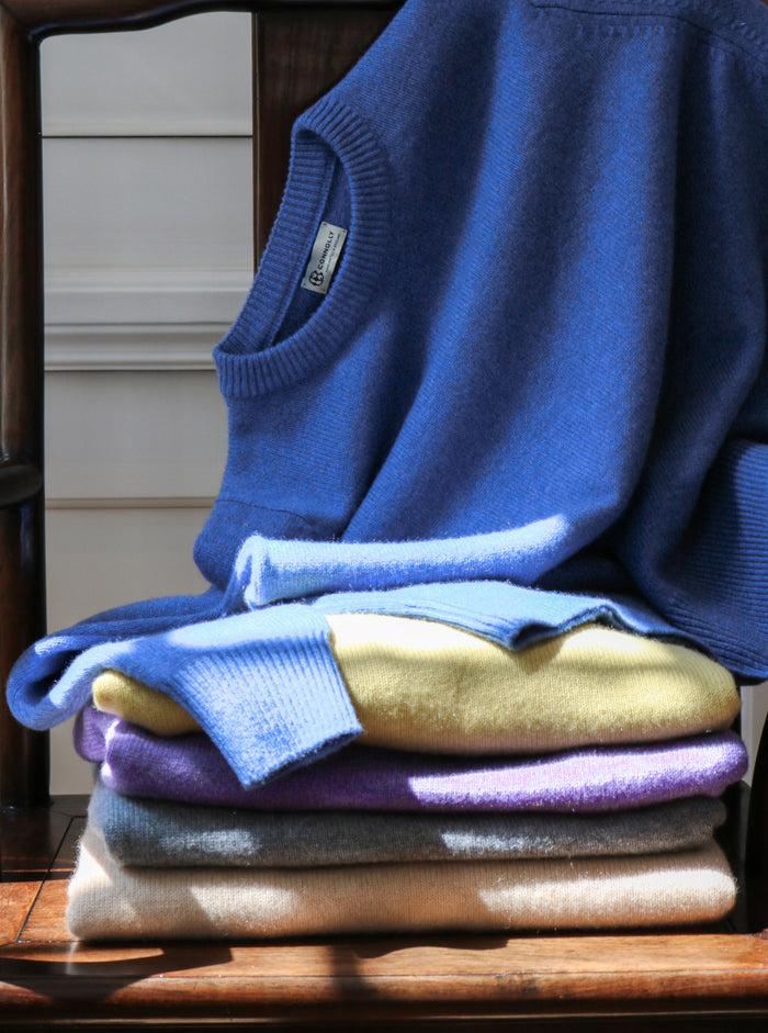 connolly Denim 4 Ply Favourite Sweater