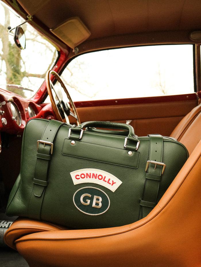 Connolly Green Sports Grip Bag With Badges