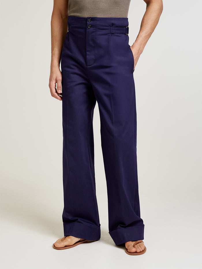 Connolly Navy Sash Trousers