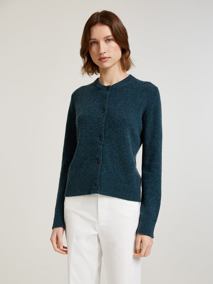 Connolly Pine Shadow Karina Cardigan