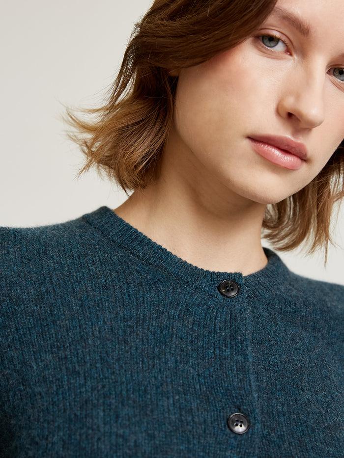 Connolly Pine Shadow Karina Cardigan