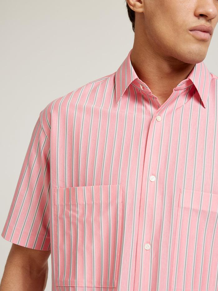 Connolly Pink Stripe Short Sleeve Shirt