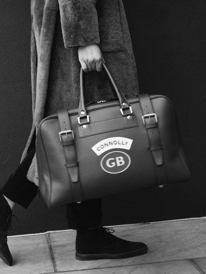 Connolly Red Sports Grip Bag With Badges