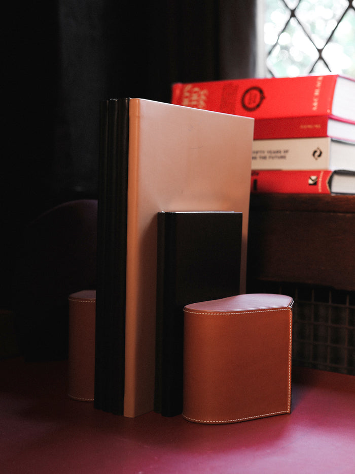 Connolly Tan Book Ends Set 1904