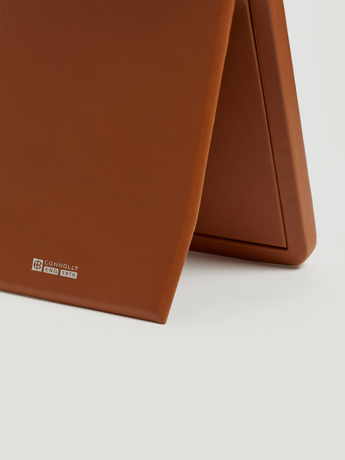 Connolly Tan Leather Large Photo Frame