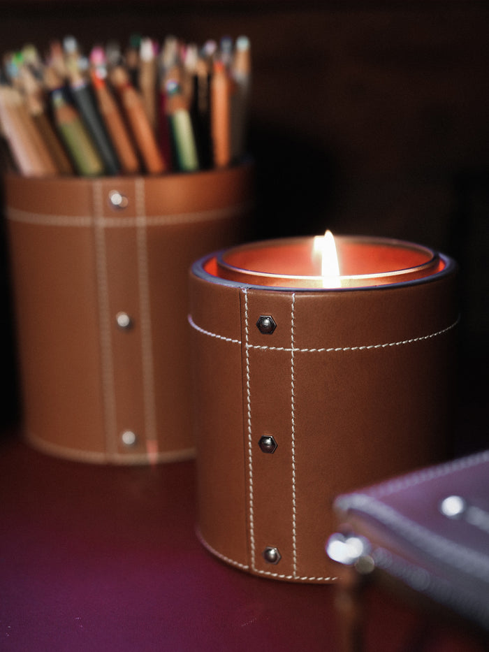 Connolly Tan Small Pen Pot