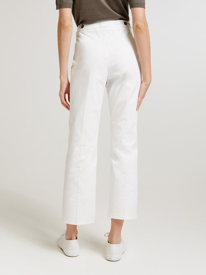Connolly White Mariner Trousers