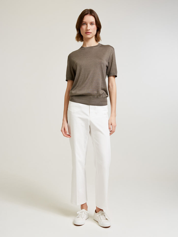 Connolly White Mariner Trousers