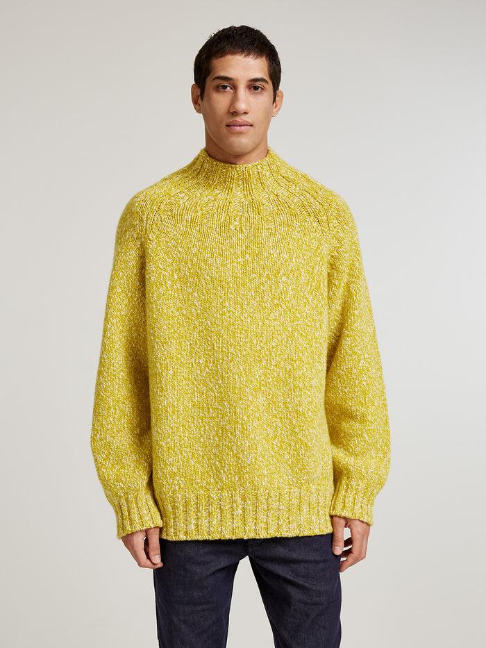 Connolly Yellow/Ecru Oversized Chunky Knit