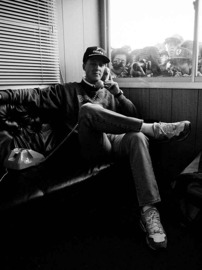 Connolly Michael Schumacher In His Office By Jon Nicholson