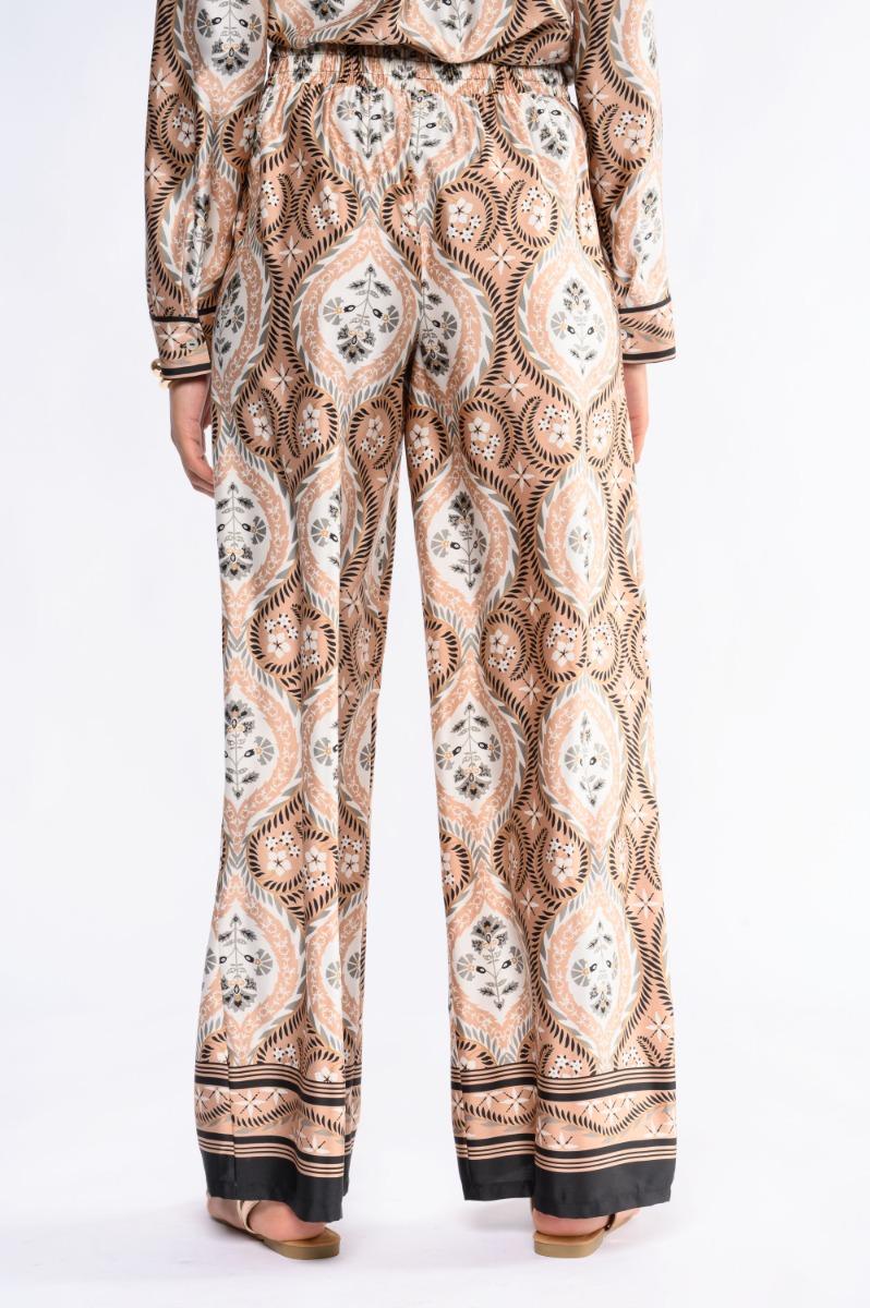 Contempo Border Print Bottom